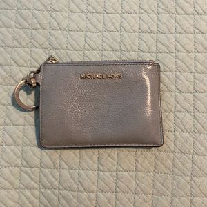 Michael Kors Periwinkle leather coin purse
